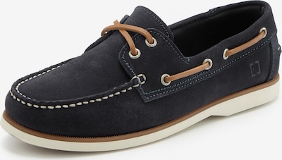 Elbsand Mokassin in marine, Produktansicht