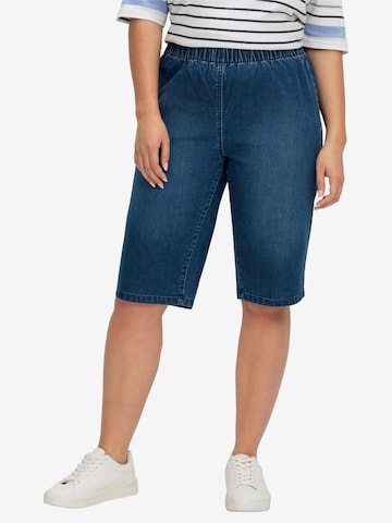 SHEEGO Regular Jeans in Blue: front