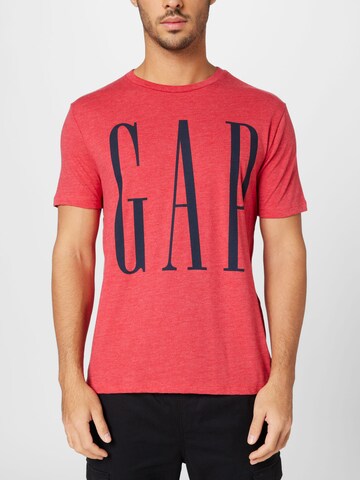 GAP Regular fit Μπλουζάκι σε κόκκινο