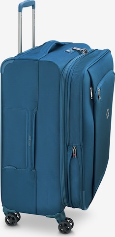 Delsey Paris 4-Rollen Trolley in Blau