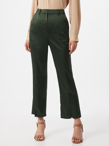 évasé Pantalon GLAMOROUS en vert : devant