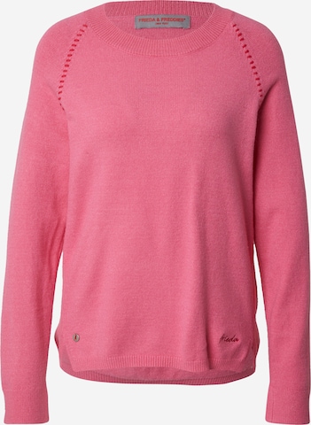 Pull-over Frieda & Freddies NY en rose : devant