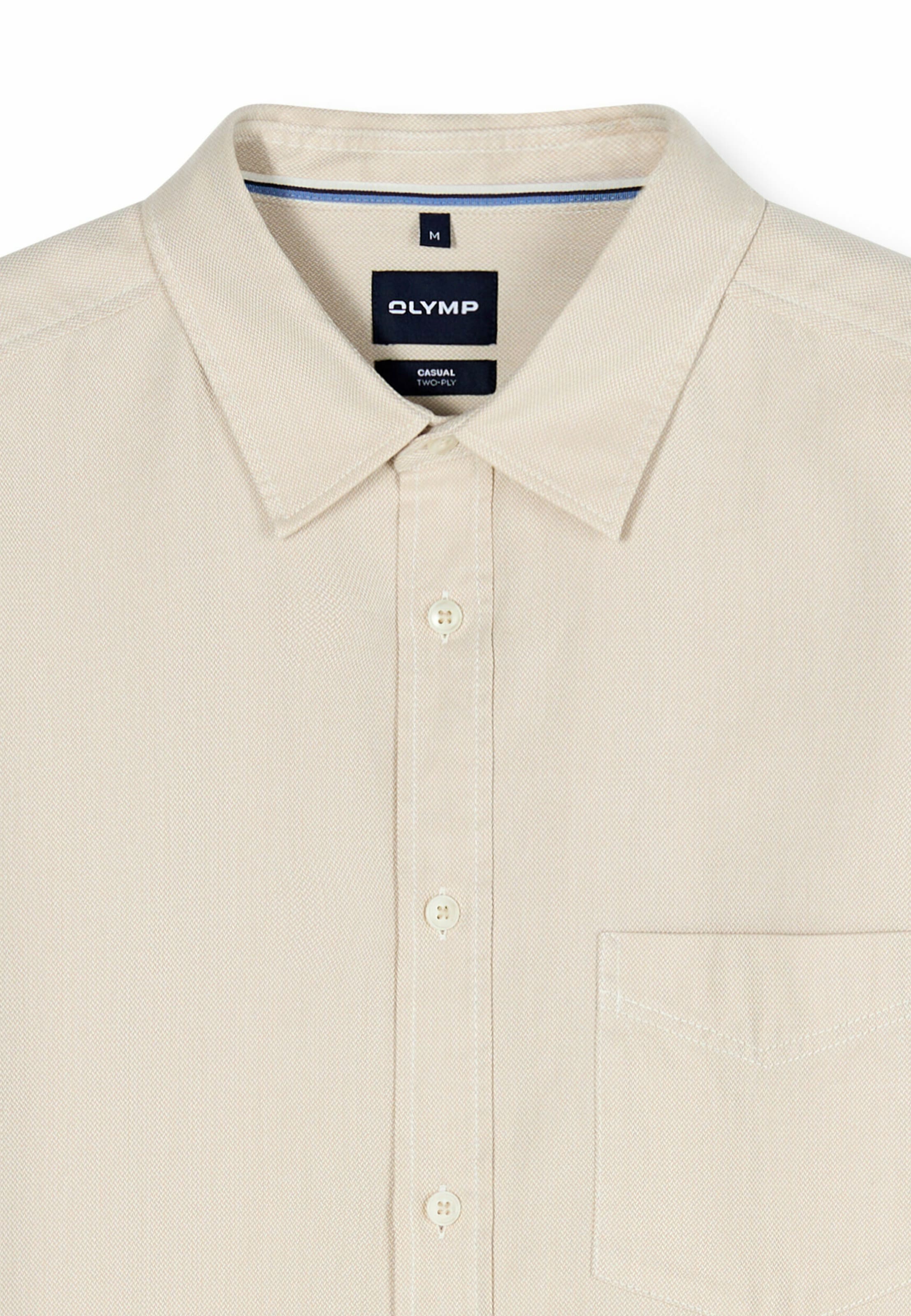 Regular fit Camicia di OLYMP in beige