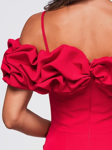 Ombre Evening dress in Red