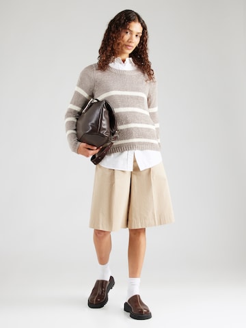 ONLY Sweater 'ONLGeena' in Grey