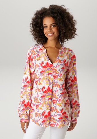 Aniston CASUAL Blouse in Mixed colors: front