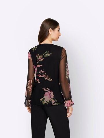 Camicia da donna di heine in nero