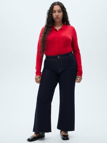 Wide Leg Jean 'CATHERIN' MANGO en bleu