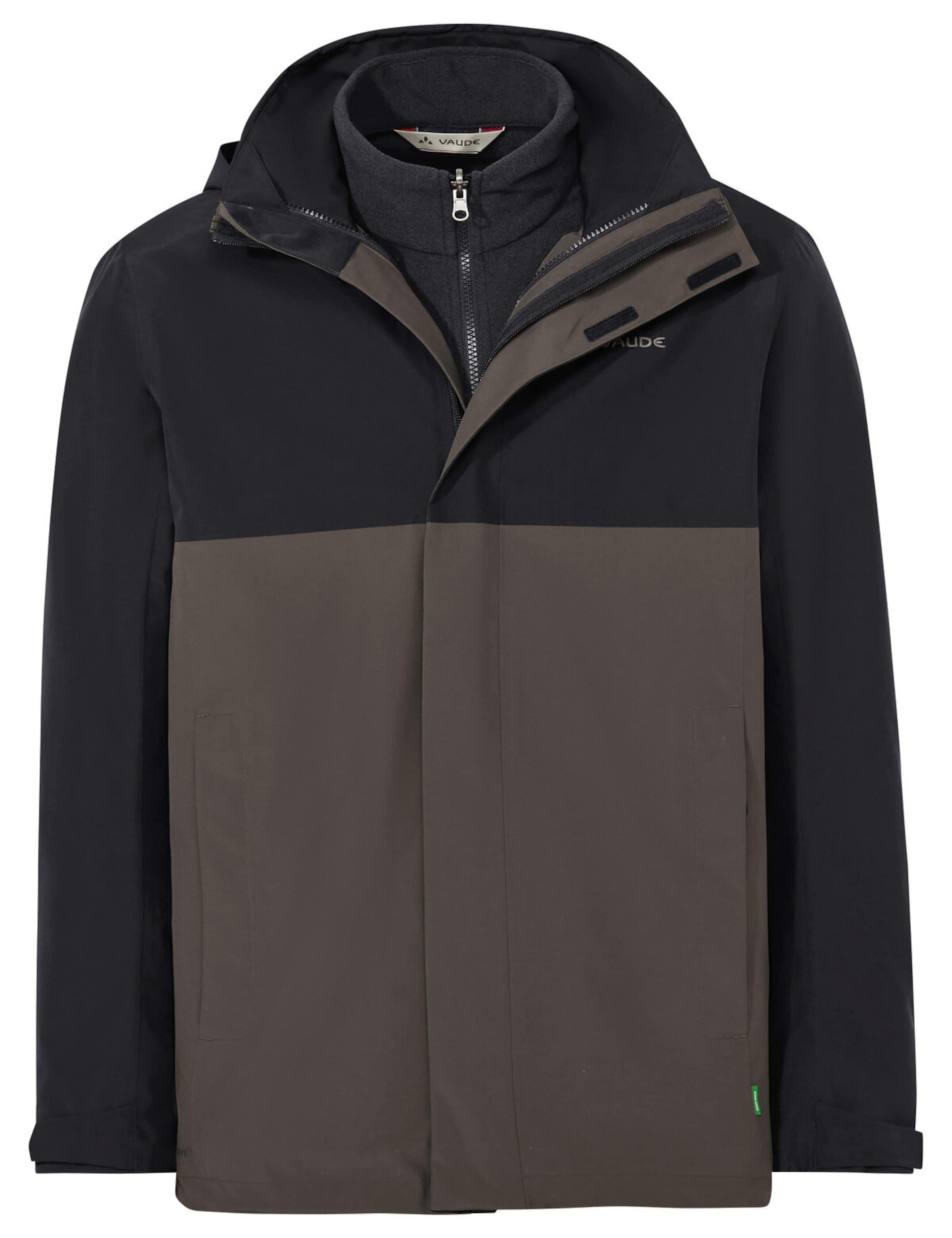 VAUDE Outdoorjacke 'Rosemoor' in Braun: Vorderseite