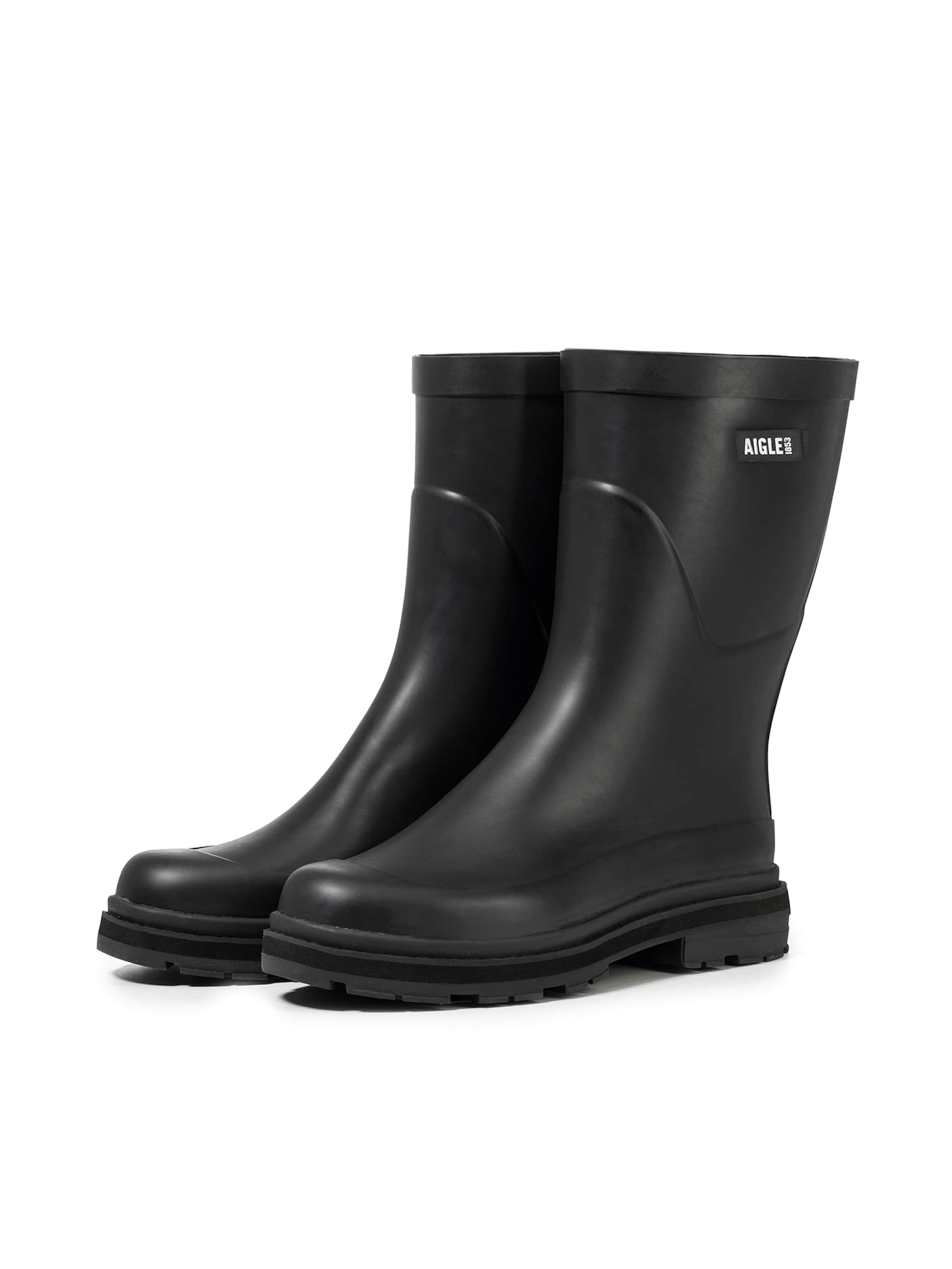 AIGLE Boots 'MID RAIN ' in Black