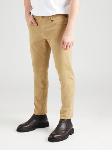 BLEND - Slimfit Pantalón 'RODNEY' en beige: frente