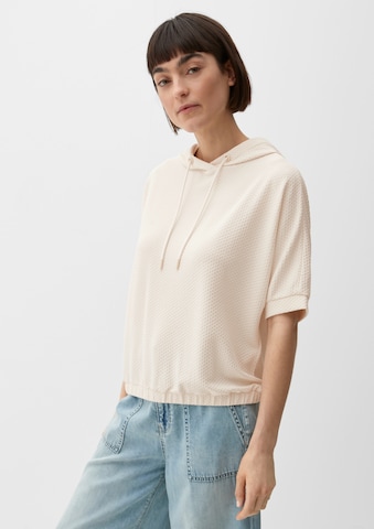 s.Oliver Sweatshirt in Beige: front