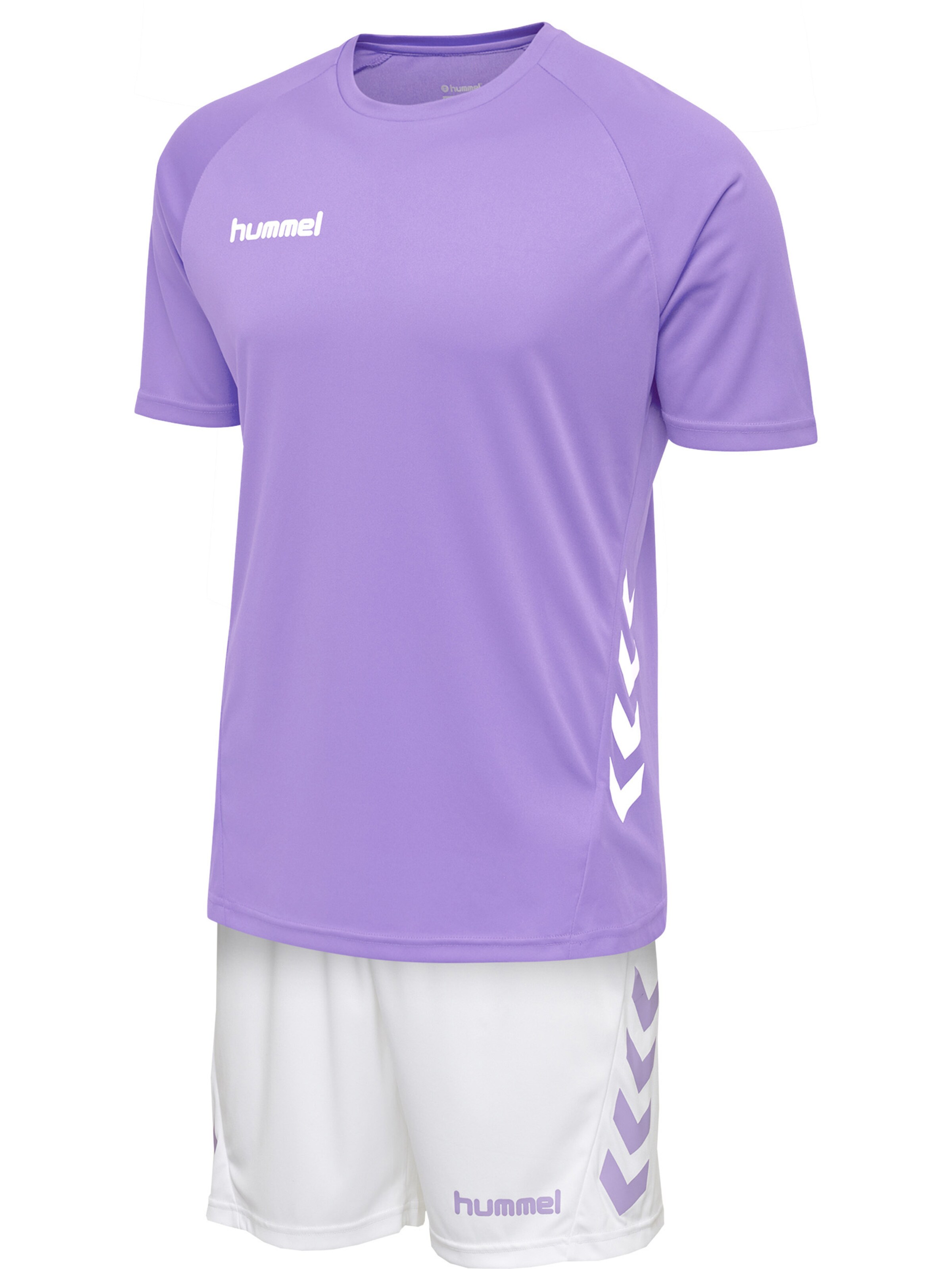 Hummel Trainingspak in Lila: voorkant
