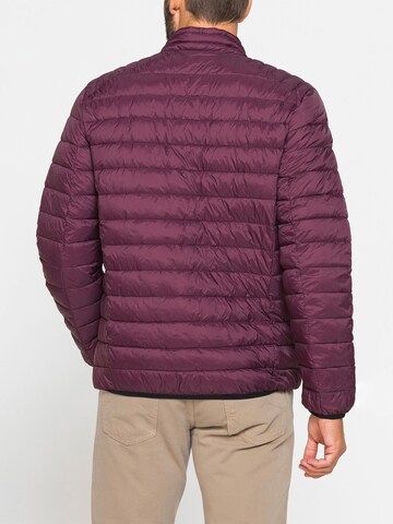 Carrera Jeans Outdoor jacket 'Upright-Collar' in Red