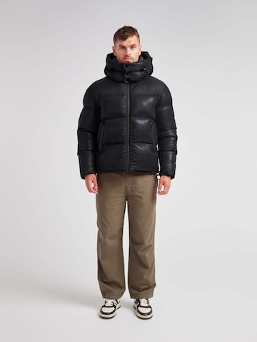 JACK1T Outdoorjas ' Expedition Parka Puffer ' in Zwart