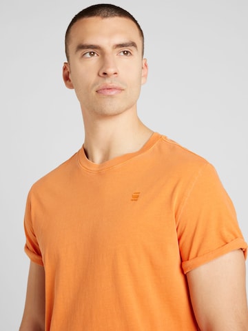 G-Star RAW Μπλουζάκι 'Lash' σε πορτοκαλί