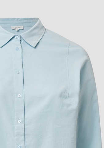 Chemisier s.Oliver en bleu