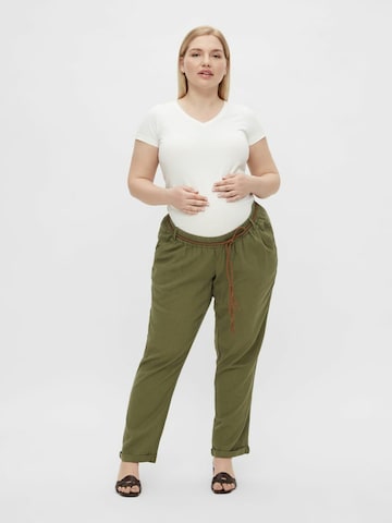 MAMALICIOUS Regular Trousers in Green