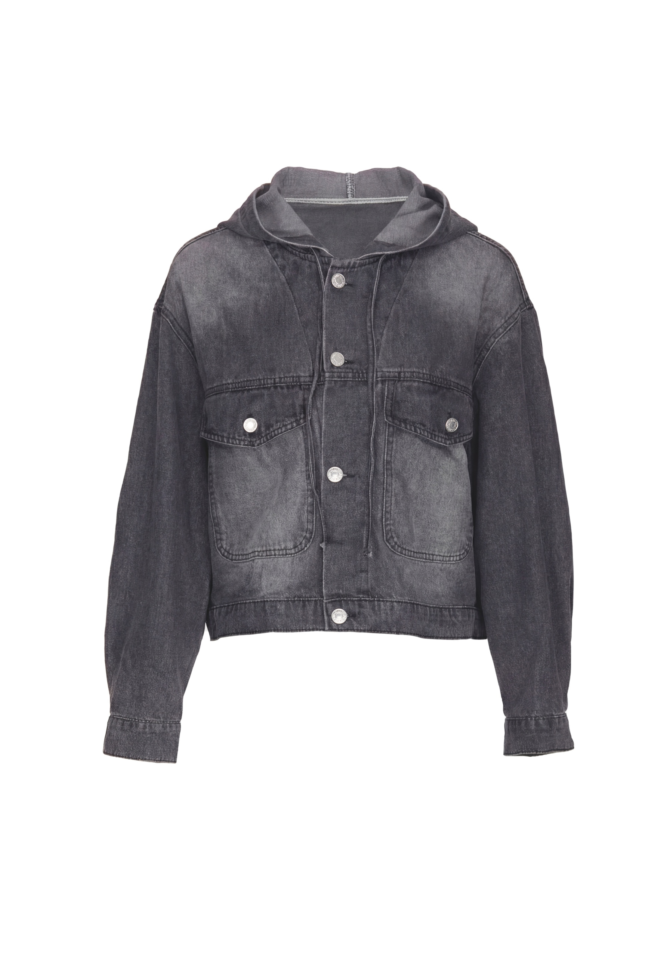 myMo ROCKS Chaqueta de entretiempo en M en negro, Vista del producto
