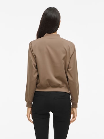 VILA Between-season jacket 'VIBUBBLE' in Brown