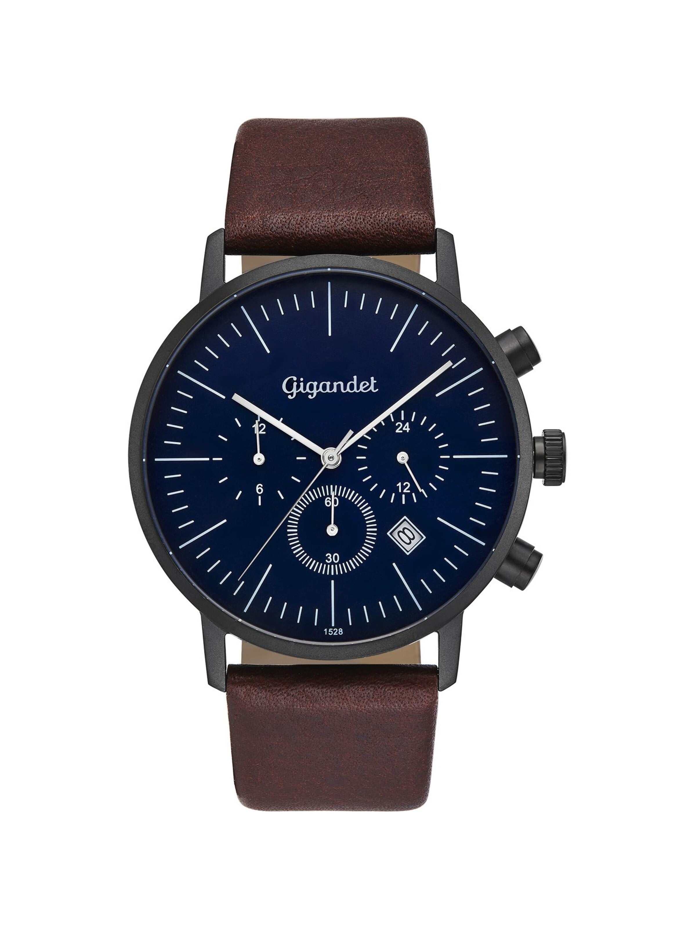 Montre à affichage analogique 'MINIMALISM III' Gigandet en bleu : devant