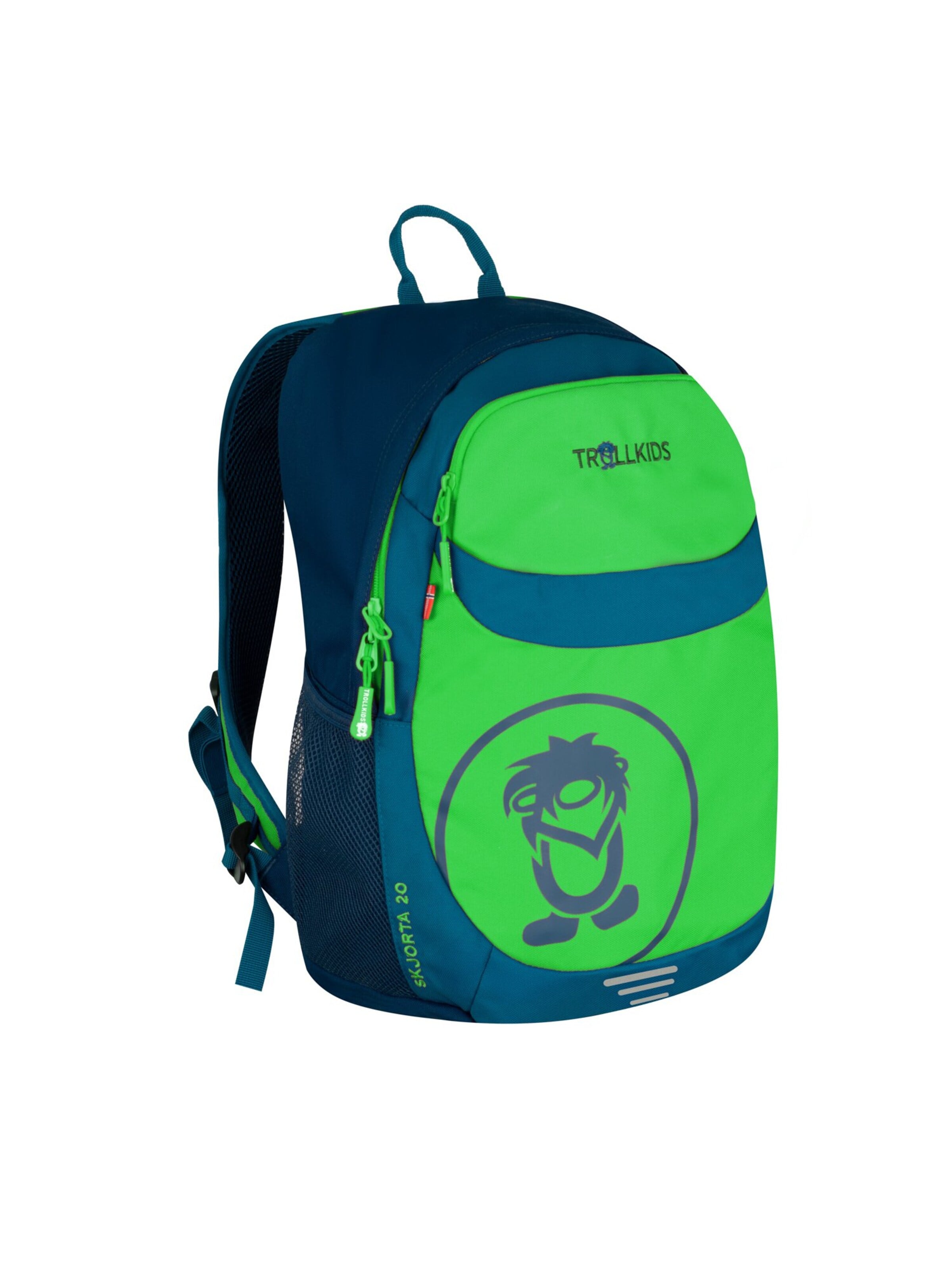 TROLLKIDS Backpack in Green: front