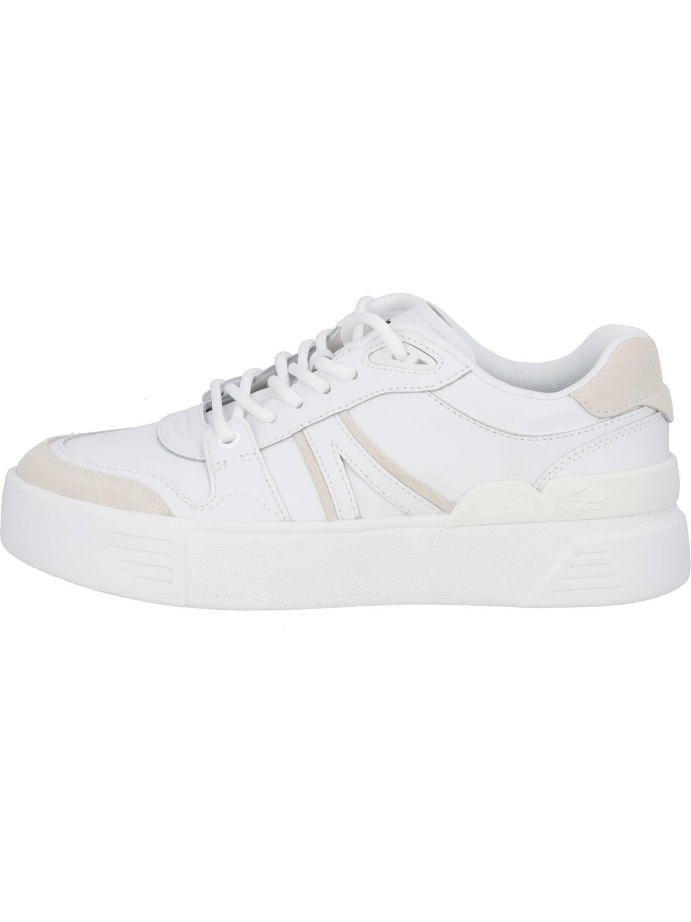 LACOSTE Sneakers laag 'Evo' in Wit: voorkant