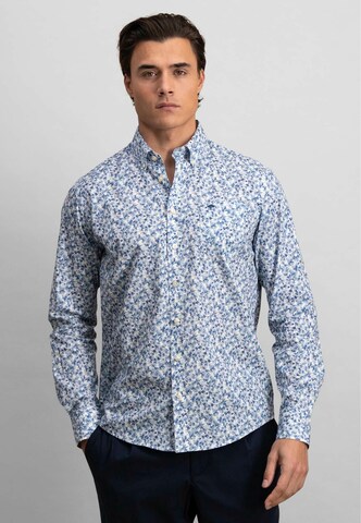 Regular fit Camicia di FYNCH-HATTON in blu: frontale