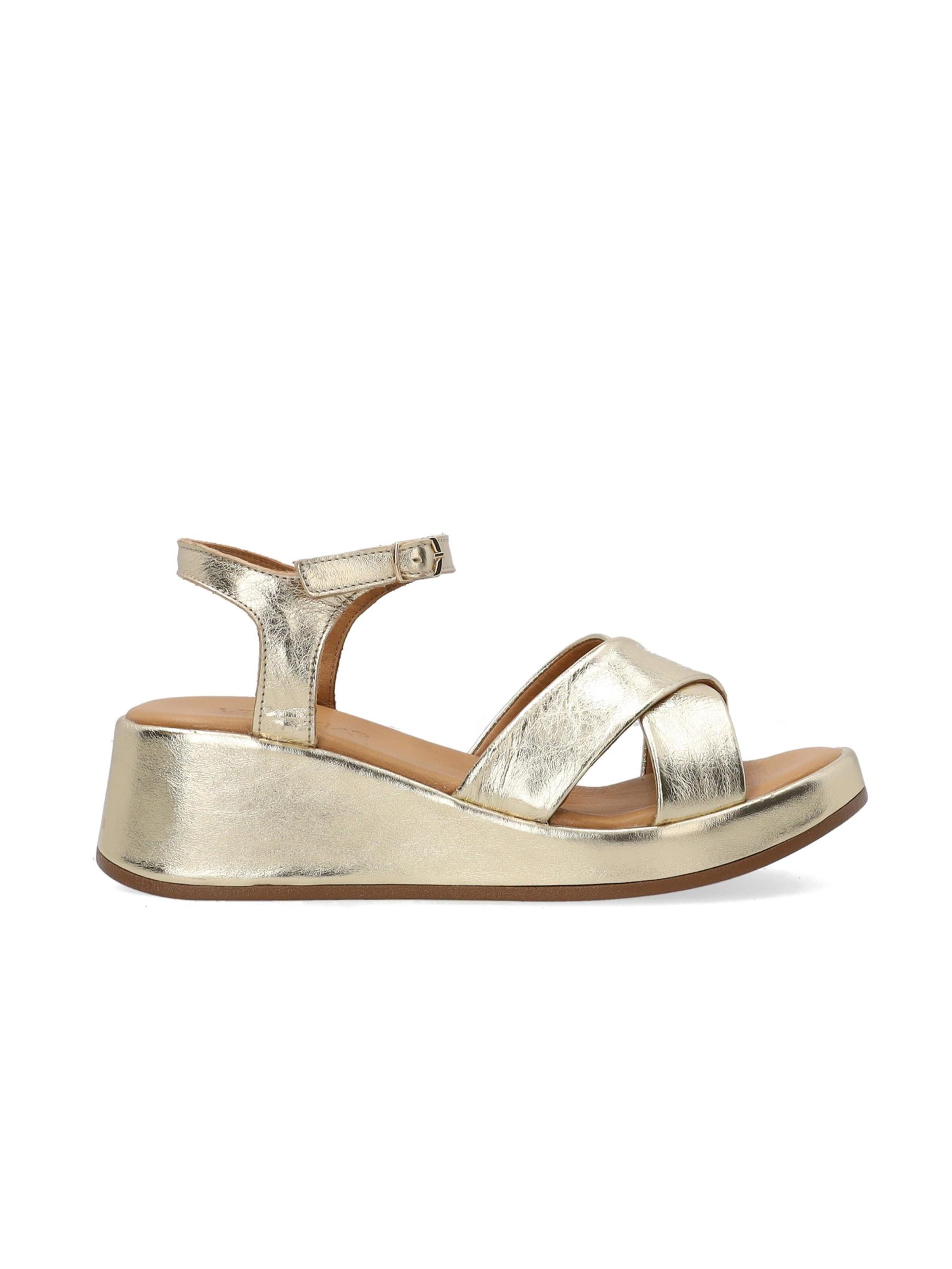 VENEZIA Sandale 'Venezia'‌‌ in Gold: Vorderseite