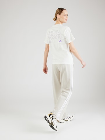 ADIDAS SPORTSWEARTehnička sportska majica - bijela boja