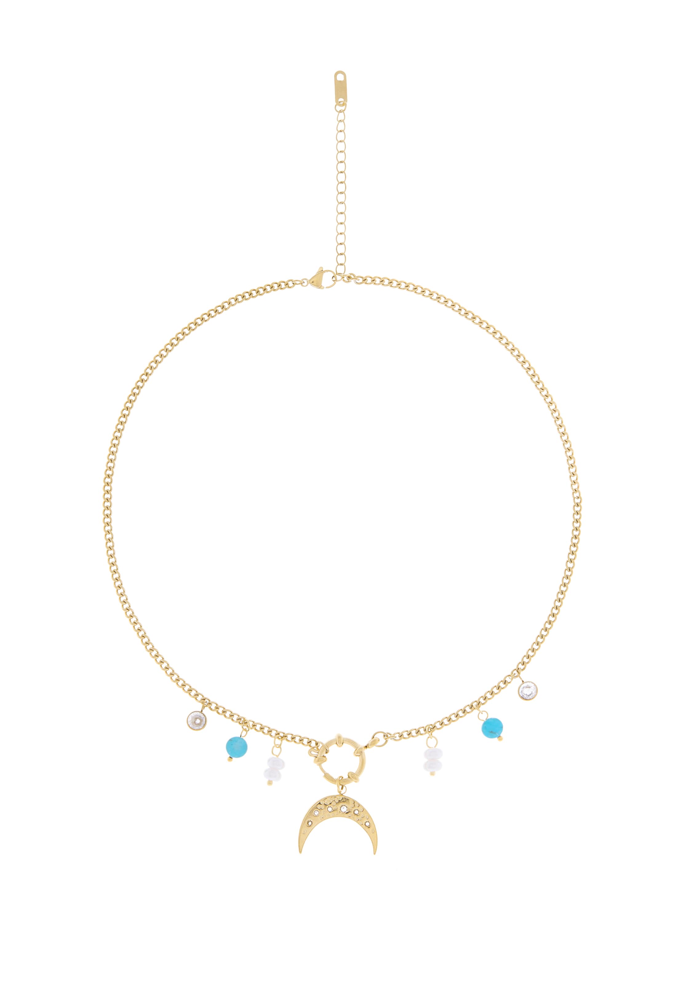 IZIA - Cadena en azul: frente