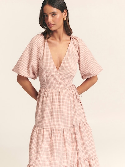 St MRLO Mekko 'CHARMED DRESS' värissä vaalea pinkki / valkoinen, Tuotenäkymä
