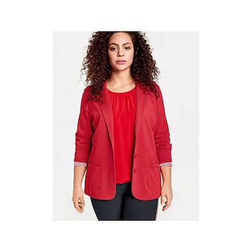 SAMOON Blazer in Red: front