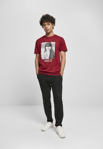 T-Shirt 'F#?K IT' Mister Tee en rouge