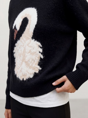 VERO MODA Pulóver 'VMSWAN' - fekete