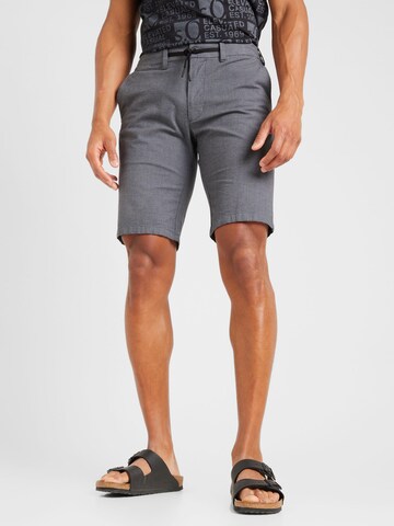 s.Oliver Slimfit Shorts in Blau: Vorderseite