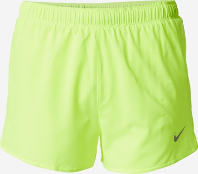 NIKE Urheiluhousut 'FAST' värissä neonvihreä, Tuotenäkymä