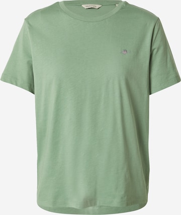 GANT Футболка в Зеленый: спереди