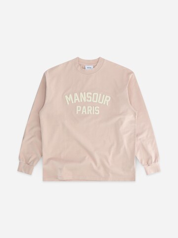 Mansour Sweatshirt 'Paris College Longsleeve' in Roze