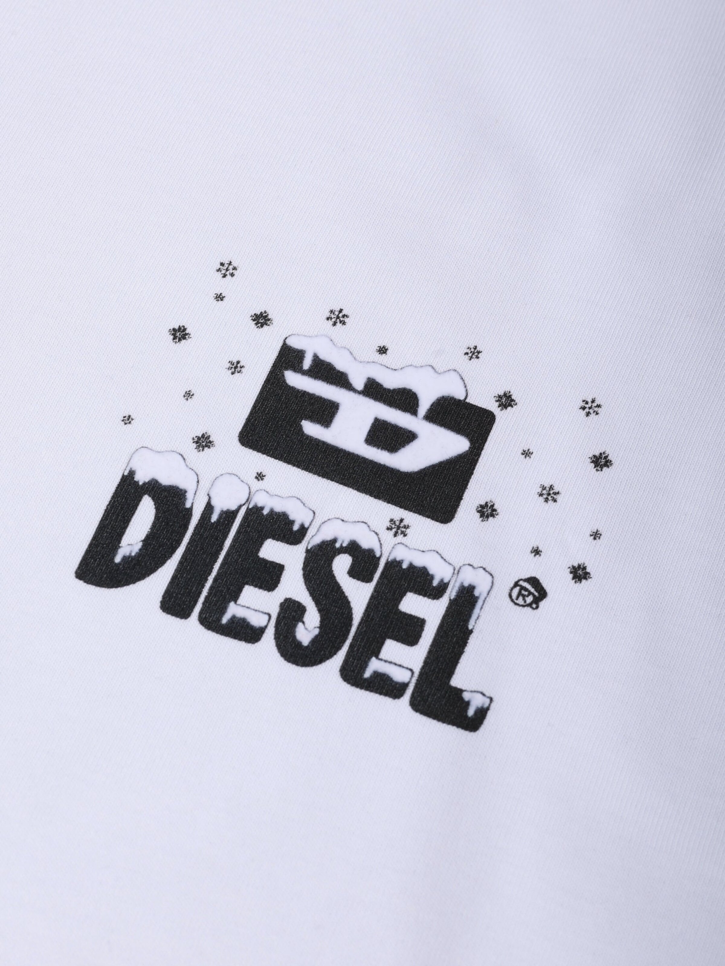 DIESEL Shirt 'T-WASH-XX' in White