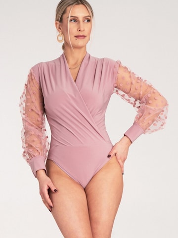 Figl Blouse Bodysuit 'M1145' in Pink