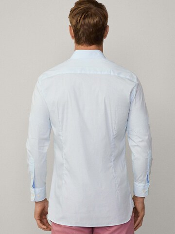 Coupe slim Chemise 'Ess' Hackett London en bleu