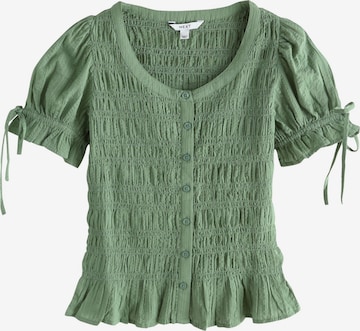 Next Bluse i grøn: forside