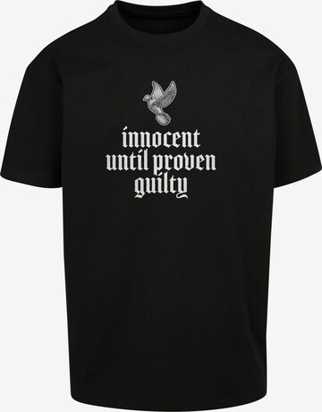 MT Upscale - Camiseta 'Justice' en negro: frente