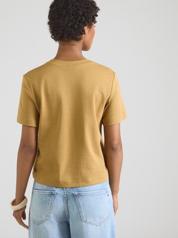 s.Oliver T-shirt i gul