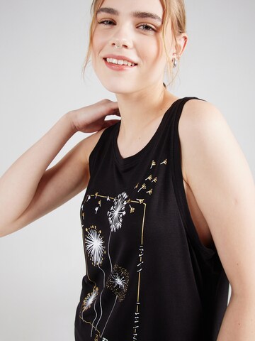 Sublevel Top in Schwarz