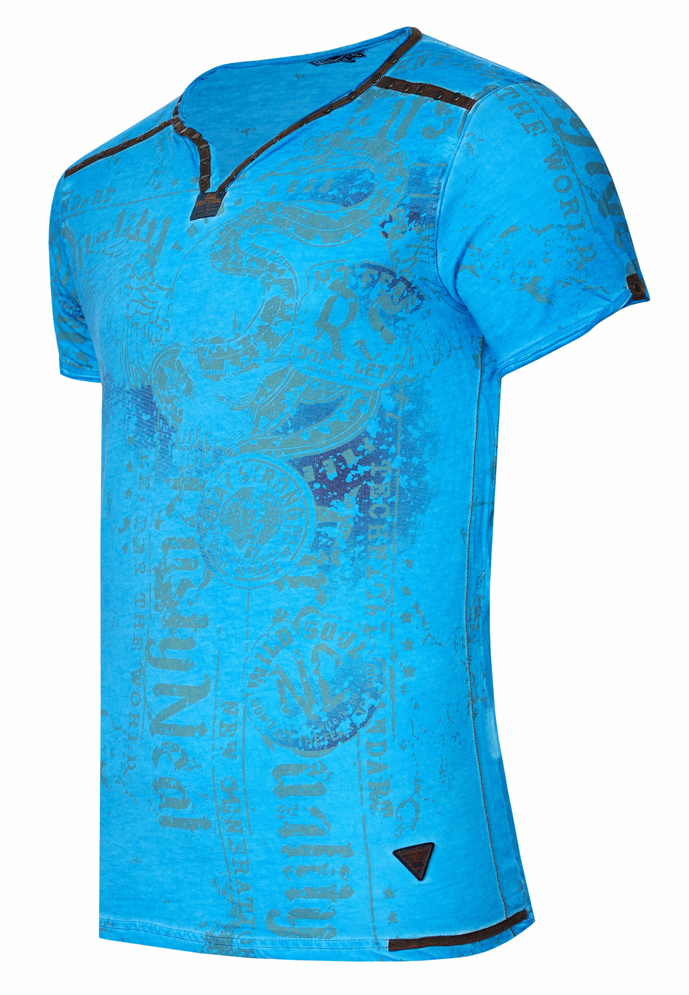 Rusty Neal Shirt in Blauw