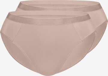 sassa Boyshorts 'SUSTAINABLE MICRO' in Beige: front