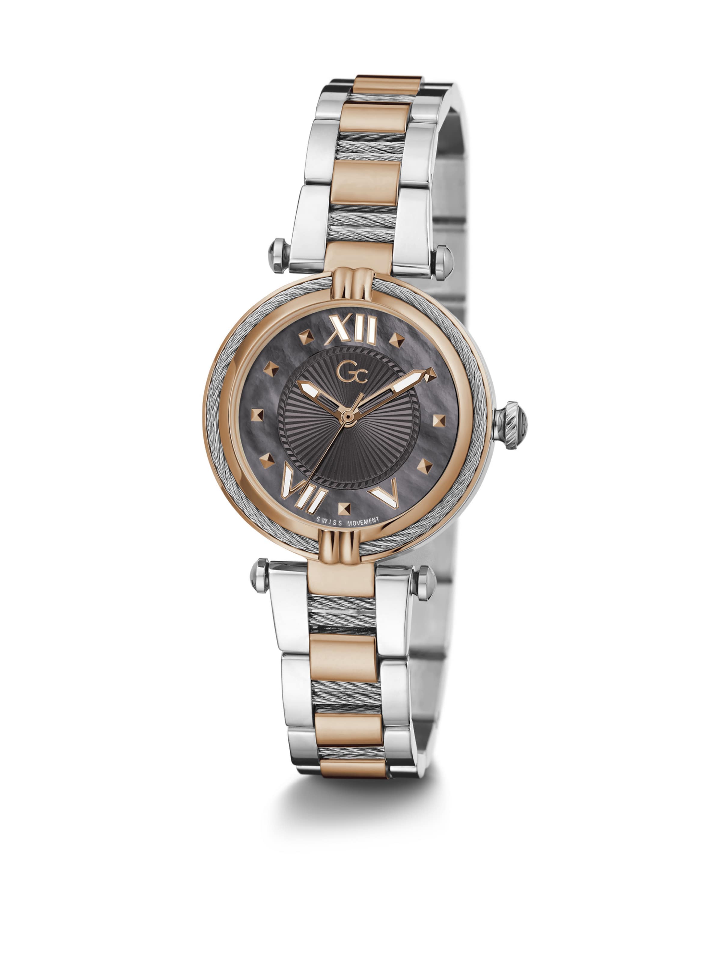 Orologio analogico 'CableChic' di Gc in argento