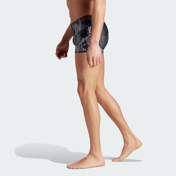 ADIDAS PERFORMANCE Sportbadehose 'Performance Graphic' in Grau